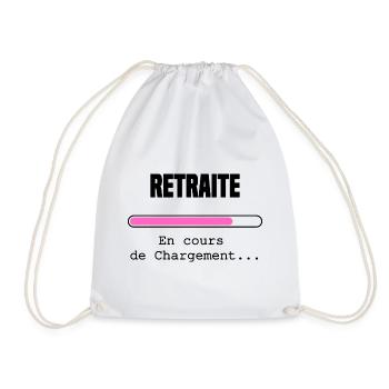 Retraite en cours de chargement - Sac de sport léger - blanc - Devant