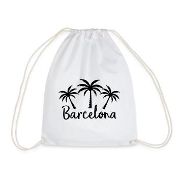 Barcelone - Sac de sport léger - blanc - Devant