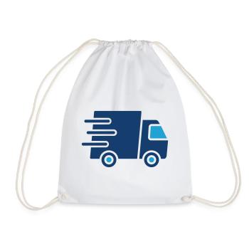 Livraison rapide Solid Icon Logistics Shipping - Sac de sport léger - blanc - Devant