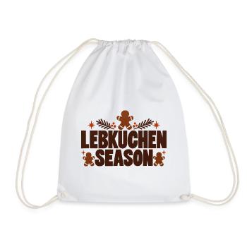 Lebkuchen Season - Turnbeutel - Weiß - Vorne