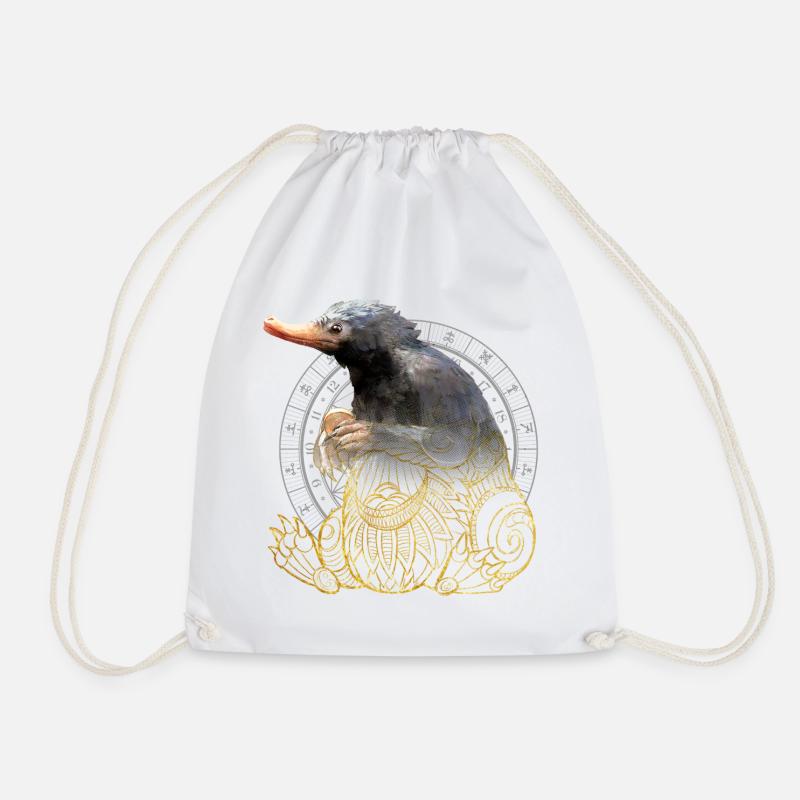Fantastic Beasts Niffler - Drawstring Bag - white