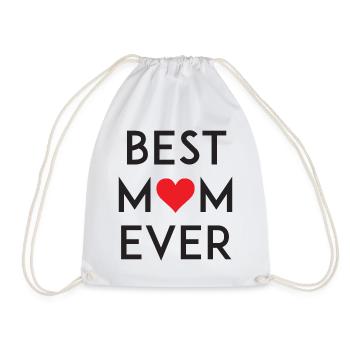 Best Mom Ever - Sac de sport léger - blanc - Devant