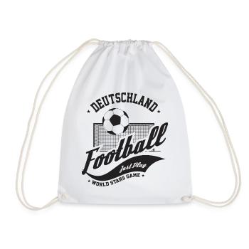 Football DEUTCHLAND Supporters - Football fans - Drawstring Bag - white - Front
