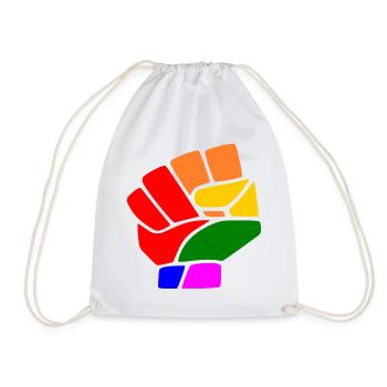 Lgbt - Turnbeutel - Weiß - Vorne