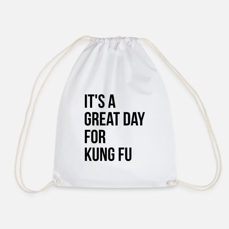 Kung-Fu - Turnbeutel - Weiß
