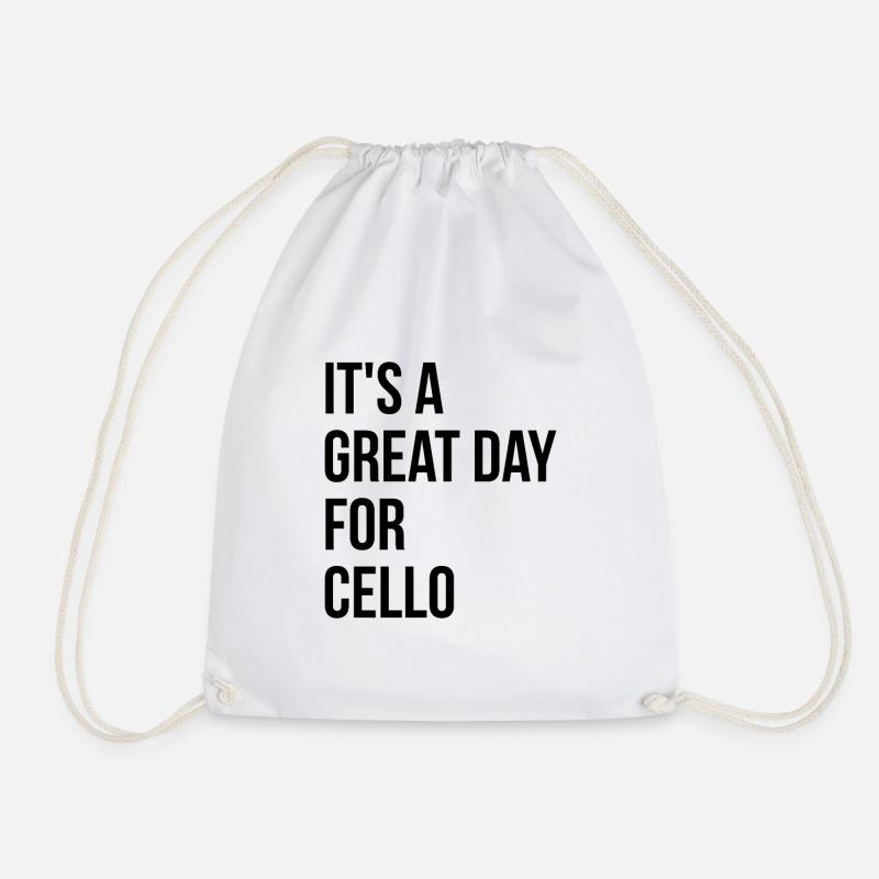 Cello - Turnbeutel - Weiß
