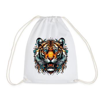 Tigre - Sac de sport léger - blanc - Devant