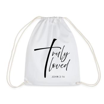 CROSS truly loved - Turnbeutel - Weiß - Vorne