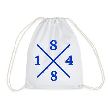 1848 – Bochum Ruhrpott Original - Sac de sport léger - blanc - Devant