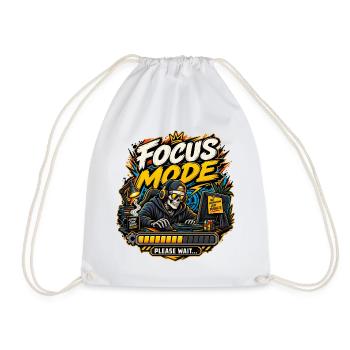 Focus Mode - Turnbeutel - Weiß - Vorne