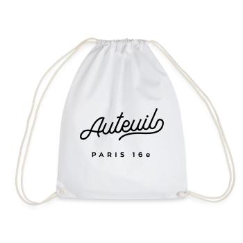 Auteuil - Paris 16e - Sac de sport léger - blanc - Devant