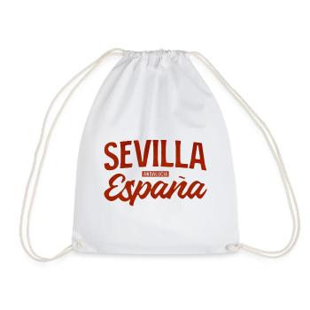 Sevilla Andalusische Leidenschaft - Turnbeutel - Weiß - Vorne