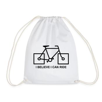 Fahrrad Humour Je crois que je peux monter - Sac de sport léger - blanc - Devant
