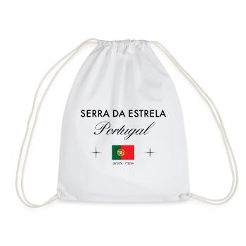 Serra da Estrela Portugal Koordinaten Reise - Turnbeutel - Weiß - Vorne