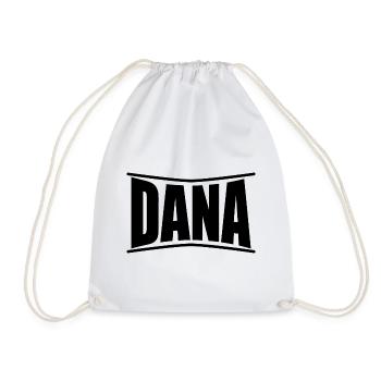 Idée cadeau t-shirt Dana - Sac de sport léger - blanc - Devant