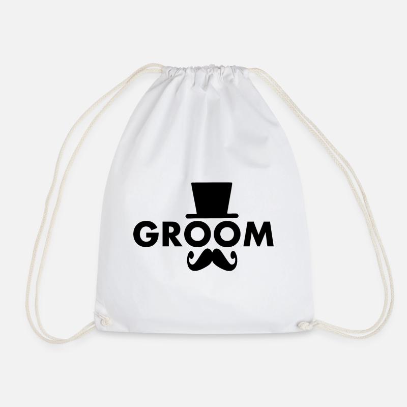 Groom - Turnbeutel - Weiß