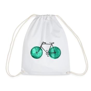 Bicyclette - Sac de sport léger - blanc - Devant