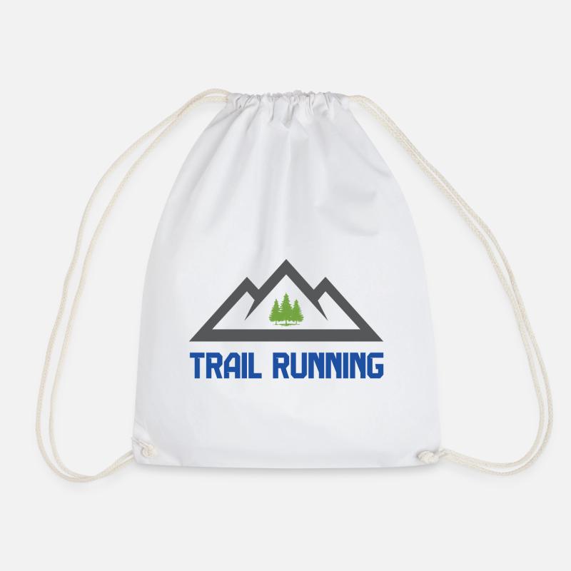 Trailrunning (Trailrunning) - Turnbeutel - Weiß