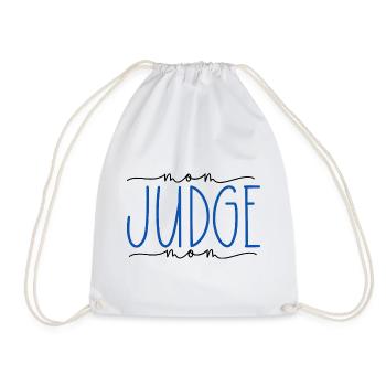 Juge Fier Maman Mignon Cadeau - Sac de sport léger - blanc - Devant