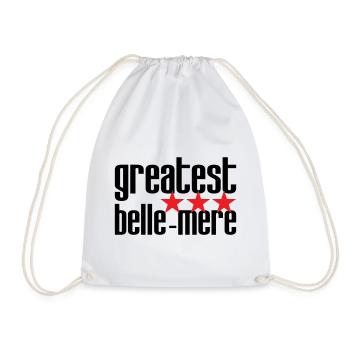 Meilleure Belle-Mère du Monde - Sac de sport léger - blanc - Devant