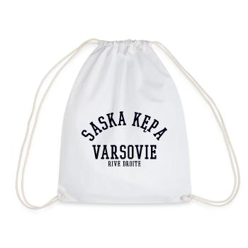 Saska Kepa Warszawa Warsaw - Drawstring Bag - white - Front