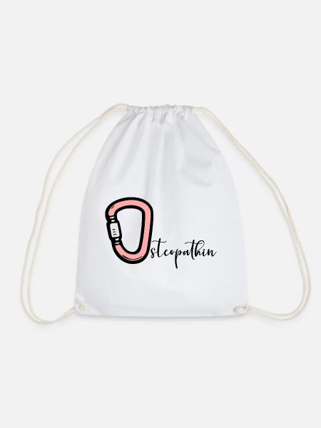 Osteopathy Osteopath - Drawstring Bag - white