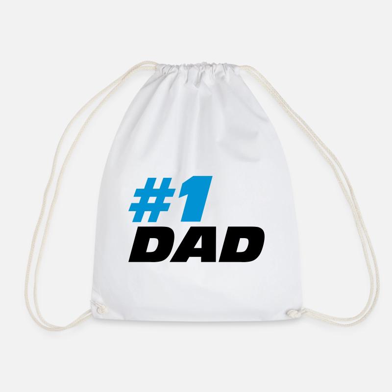 #1 Dad - Sac de sport léger - blanc