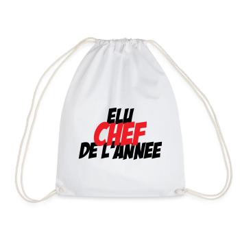 Élu Chef de l'Année - Sac de sport léger - blanc - Devant