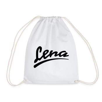 Lena - Turnbeutel - Weiß - Vorne