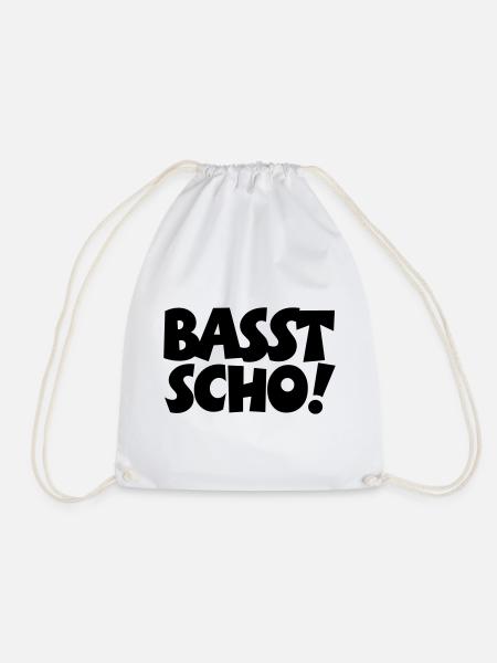 Basst Scho - Turnbeutel - Weiß