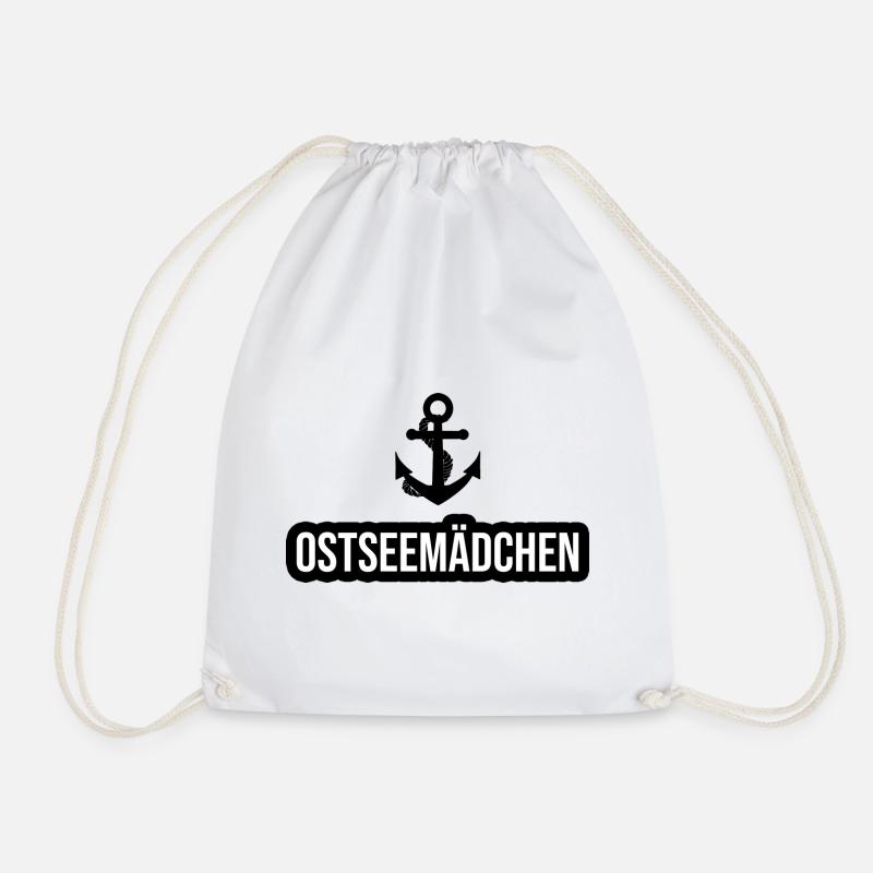 Ostseemädchen - Turnbeutel - Weiß