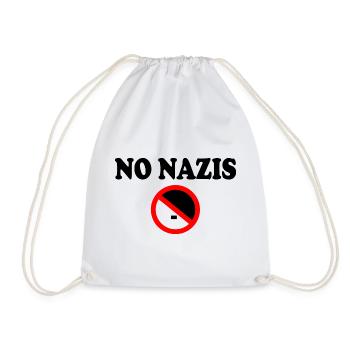 Pas de nazis - Sac de sport léger - blanc - Devant