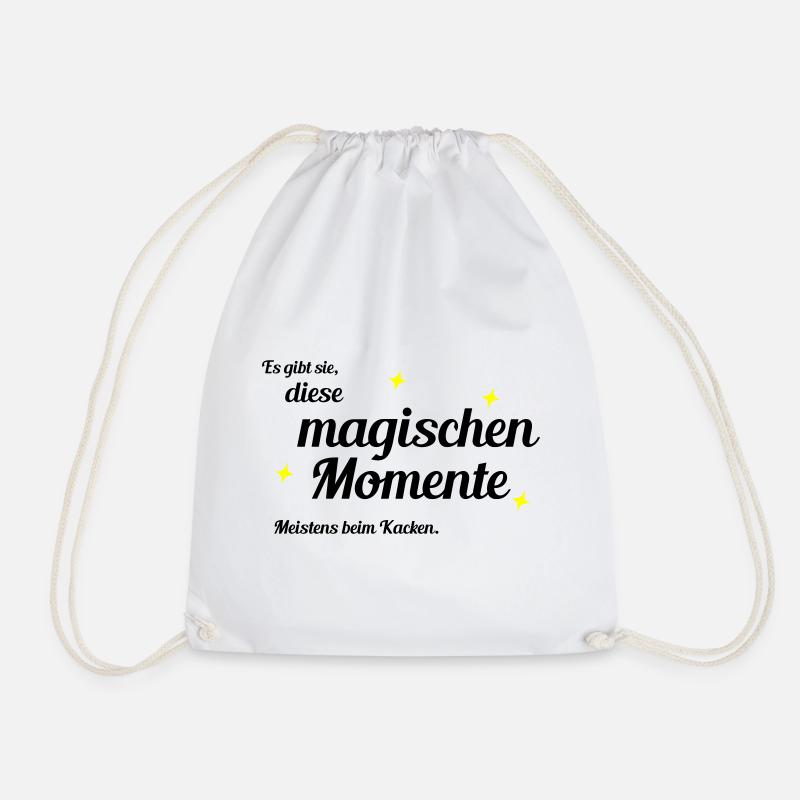 Magische Momente - Turnbeutel - Weiß