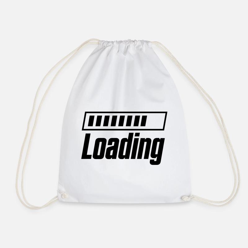 Loading Ladebalken - Turnbeutel - Weiß