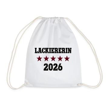 Painter Occupation Completion of apprenticeship passed 2026 - Drawstring Bag - white - Front