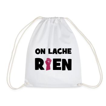 On lâche rien ! - Sac de sport léger - blanc - Devant