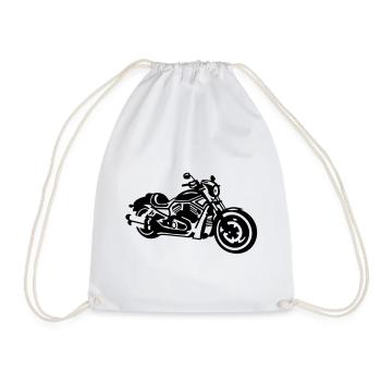 Chopper - Turnbeutel - Weiß - Vorne