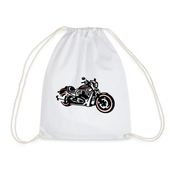 Chopper - Turnbeutel - Weiß - Vorne