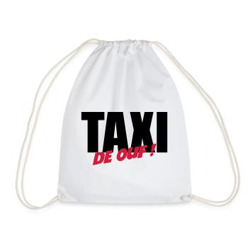 Taxi de ouf ! - Sac de sport léger - blanc - Devant