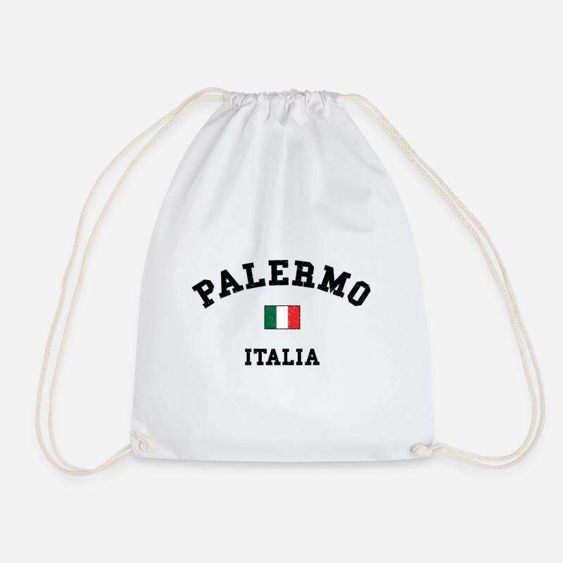 Palermo Italia - Turnbeutel - Weiß