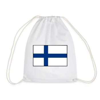Finlande - Sac de sport léger - blanc - Devant