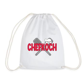 Chefkoch - Turnbeutel - Weiß - Vorne