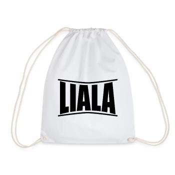 nom du t-shirt Idée cadeau t-shirt Liala - Sac de sport léger - blanc - Devant