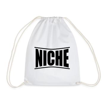 T-Shirt NIche T-Shirt-Geschenkidee - Turnbeutel - Weiß - Vorne