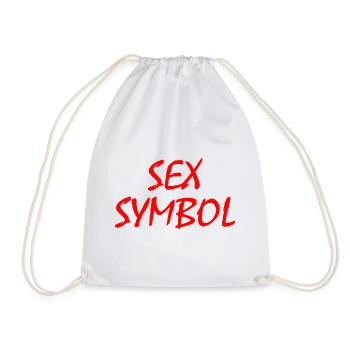 Sex symbol - Sac de sport léger - blanc - Devant