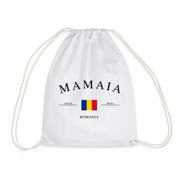 Mamaia Rumänien – Urlaub Souvenir & Geschenk - Turnbeutel - Weiß - Vorne