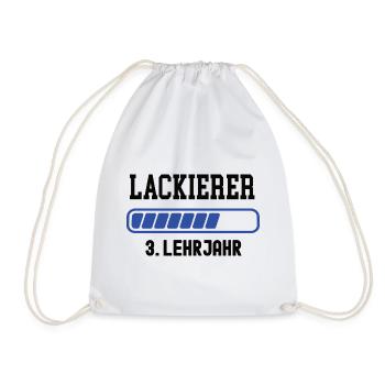 Apprenticeship Painter 3rd Year Apprenticeship Paint Shop Apprenticeship - Drawstring Bag - white - Front