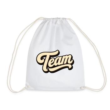 Team - Drawstring Bag - white - Front
