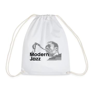 Modern Jazz Icon - Drawstring Bag - white - Front