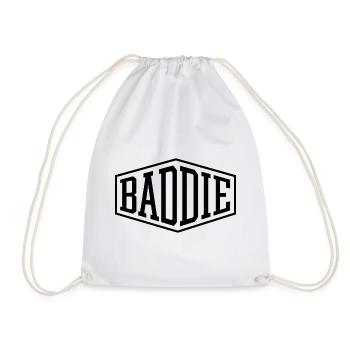 Baddie Aesthetic Böses Mädchen Bad Girl Baddie - Turnbeutel - Weiß - Vorne